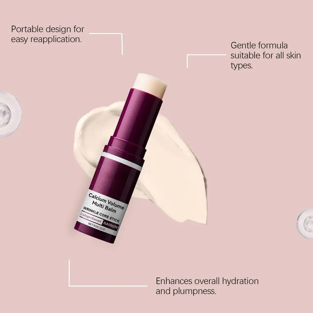 Multi-Effect Moisturizing Essence Cream Stick Hydrating Anti-Wrinkle Collagen Stick Improves Skin Elasticity Daily Moisturizer