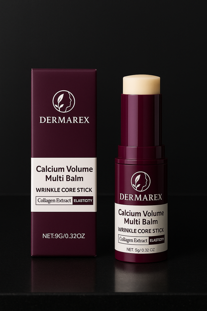 Hydrating Calcium Multi Balm Stick – Firming, Tightening & Smoothing Daily Face Moisturizer